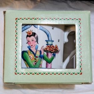 Vintage Royal Worcester Nursery Rhymes “Queen of Hearts” Mug- New in Box